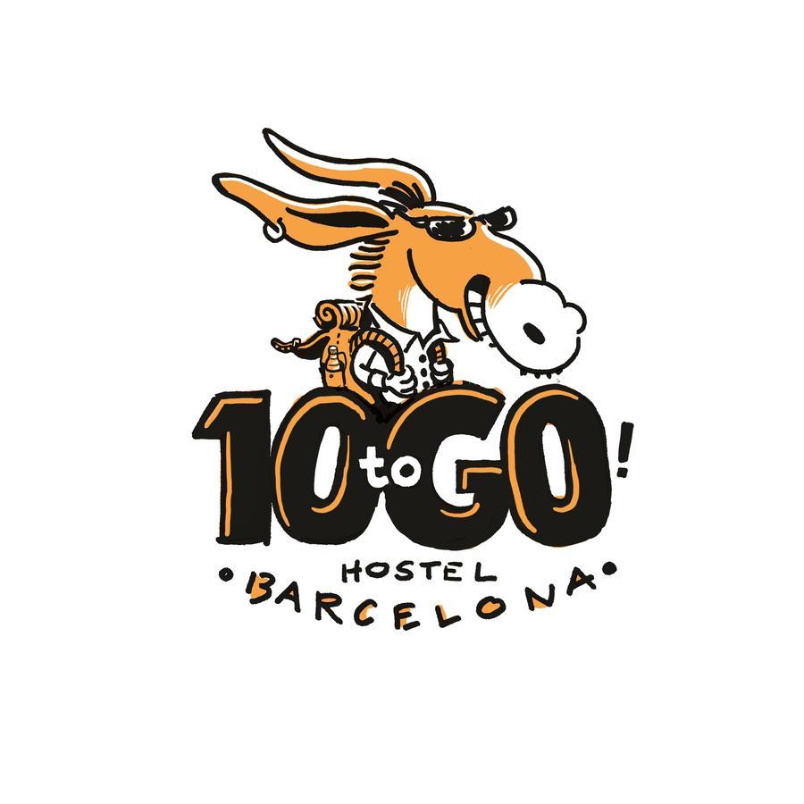 Ten To Go Hostel Barcelona Exterior foto
